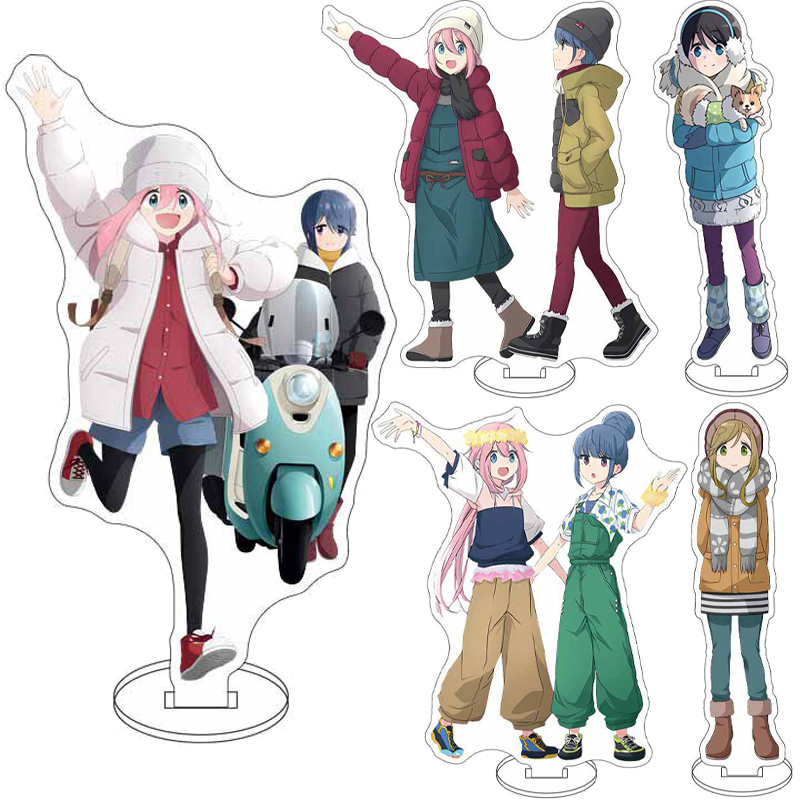 Figma Stand Set - 16CM Anime ‌ Yuru Camp Figuur