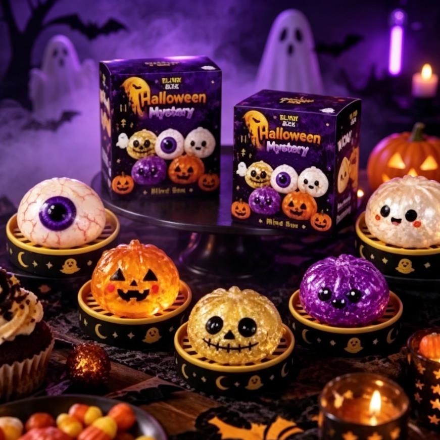 Vinyl Figure Blank - 5,5 cm Halloween-spook knijpmuziek creatief nieuw