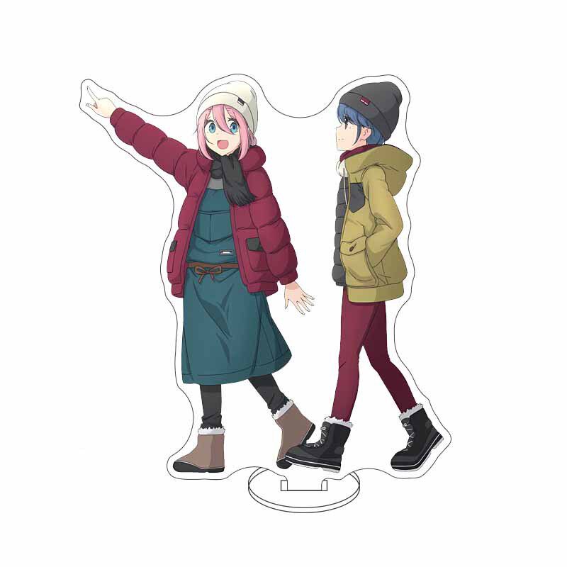 16CM Anime ‌ Yuru Camp Figuur  - Figma Stand Set recensie en prijs