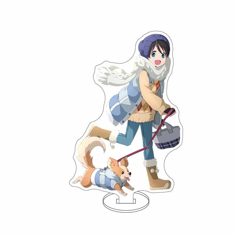 16CM Anime ‌ Yuru Camp Figuur  - Figma Stand Set recensie en prijs
